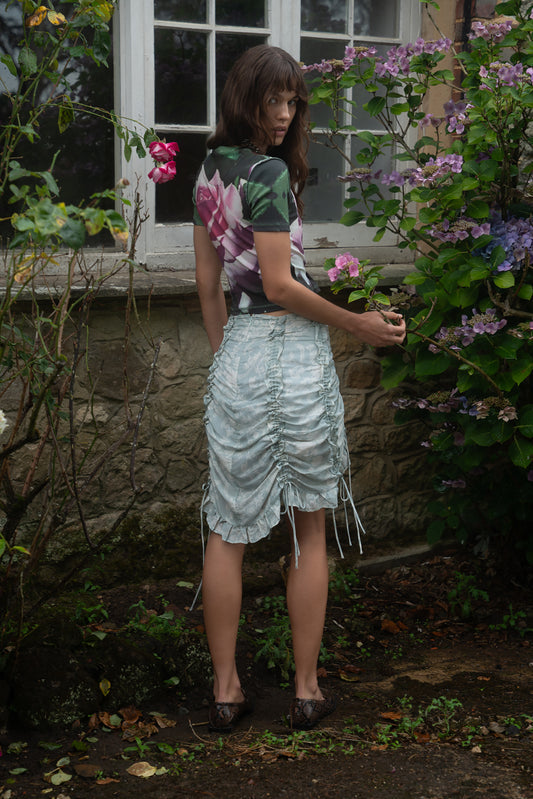 MUSE ASSEMBLY DAISY GATHERED CHANNEL SKIRT