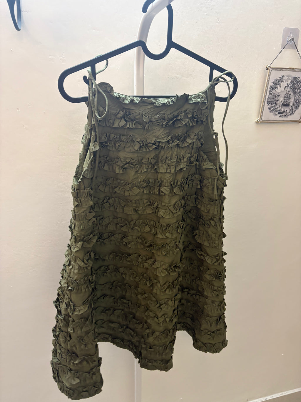 DAMSON MADDER LEILI DRESS GREEN