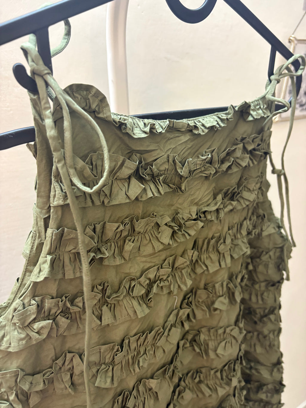 DAMSON MADDER LEILI DRESS GREEN