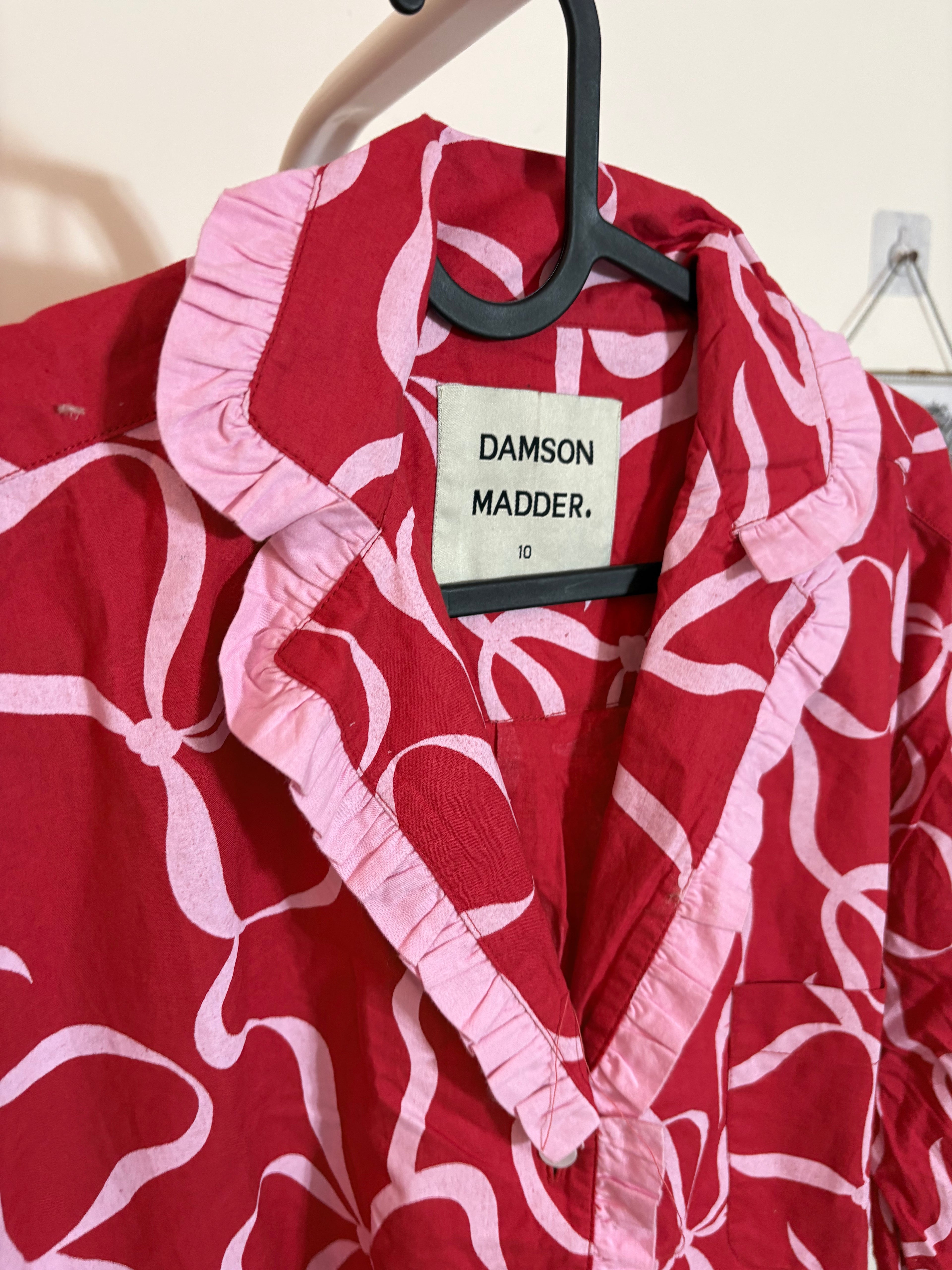 DAMSON MADDER NIGHT SHIRT ONLY BOW UK10