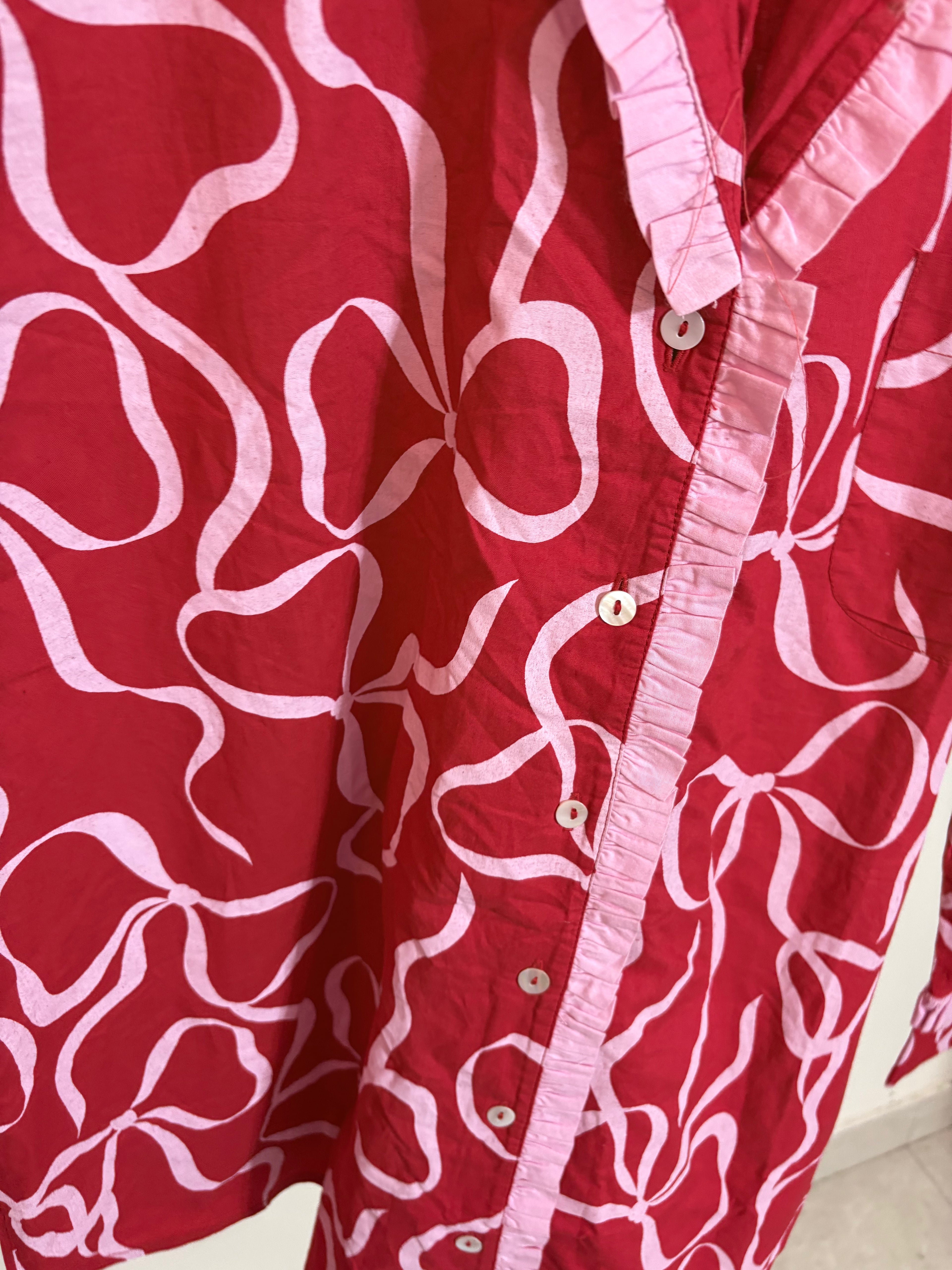 DAMSON MADDER NIGHT SHIRT ONLY BOW UK10