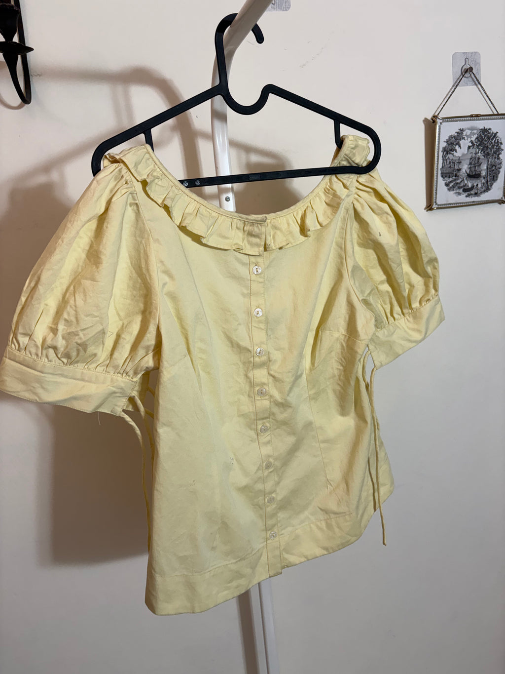 DAMSON MADDER Anke Blouse - YELLOW