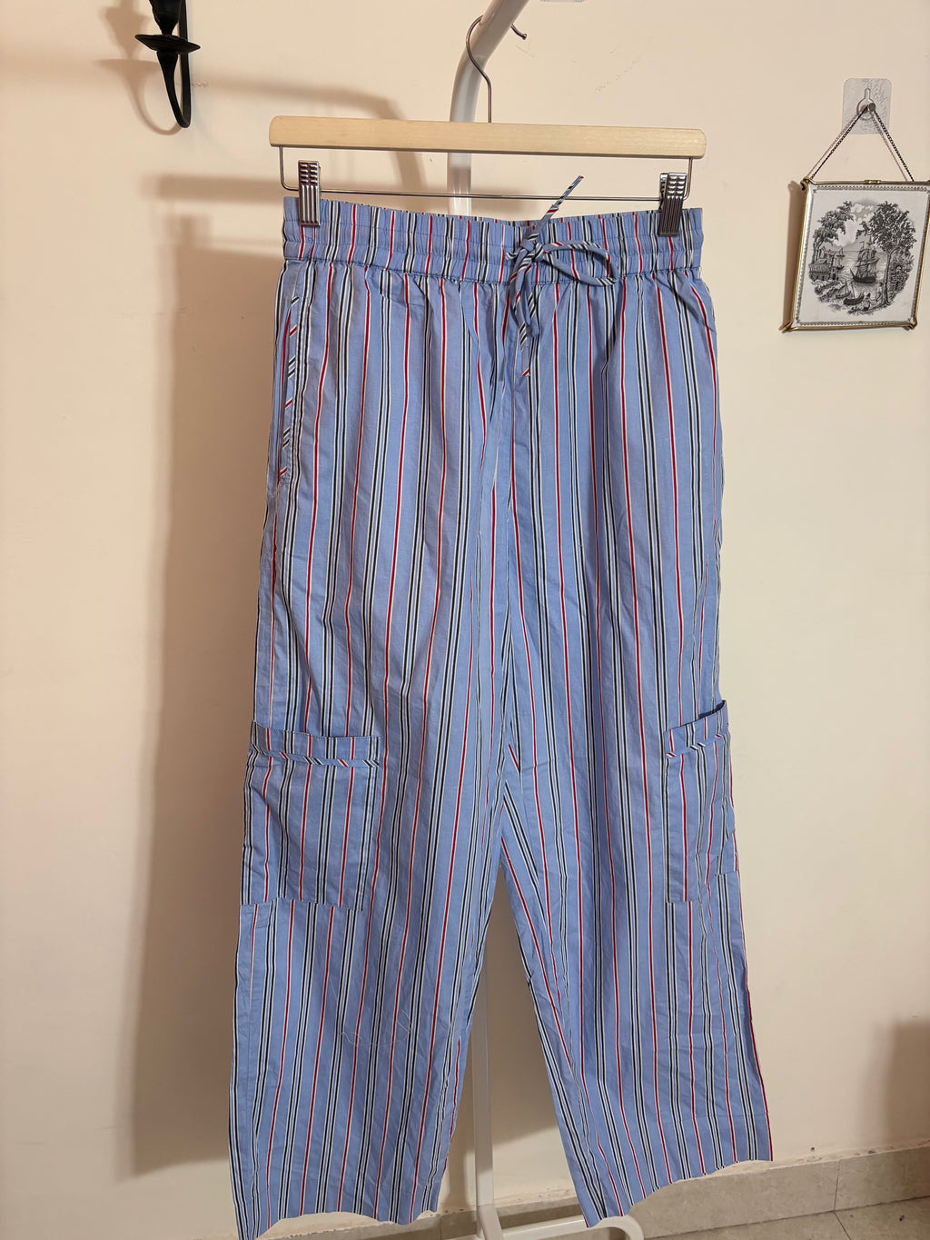 Damson Madder Women's Blue Harrison Pants UK 8