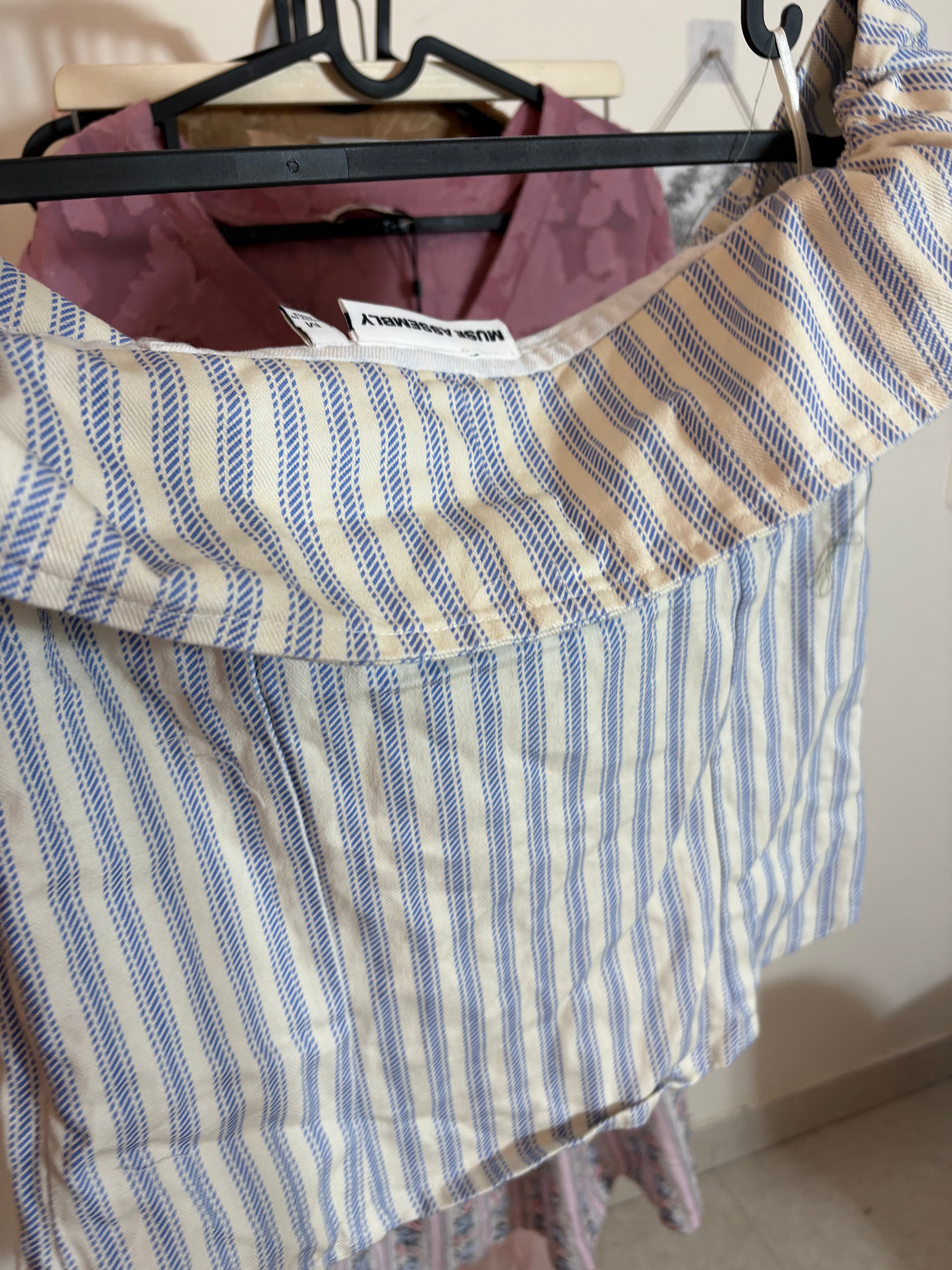 Muse Assembly Hazel Off-The-Shoulder Top