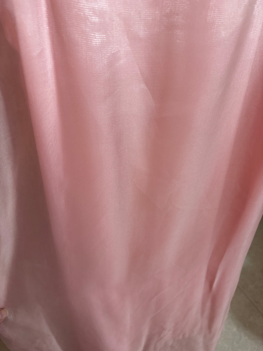 Muse Assembly Nora Organza Tie-Strap Maxi Dress S