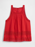 GAP HIGH NECK LACE TOP M