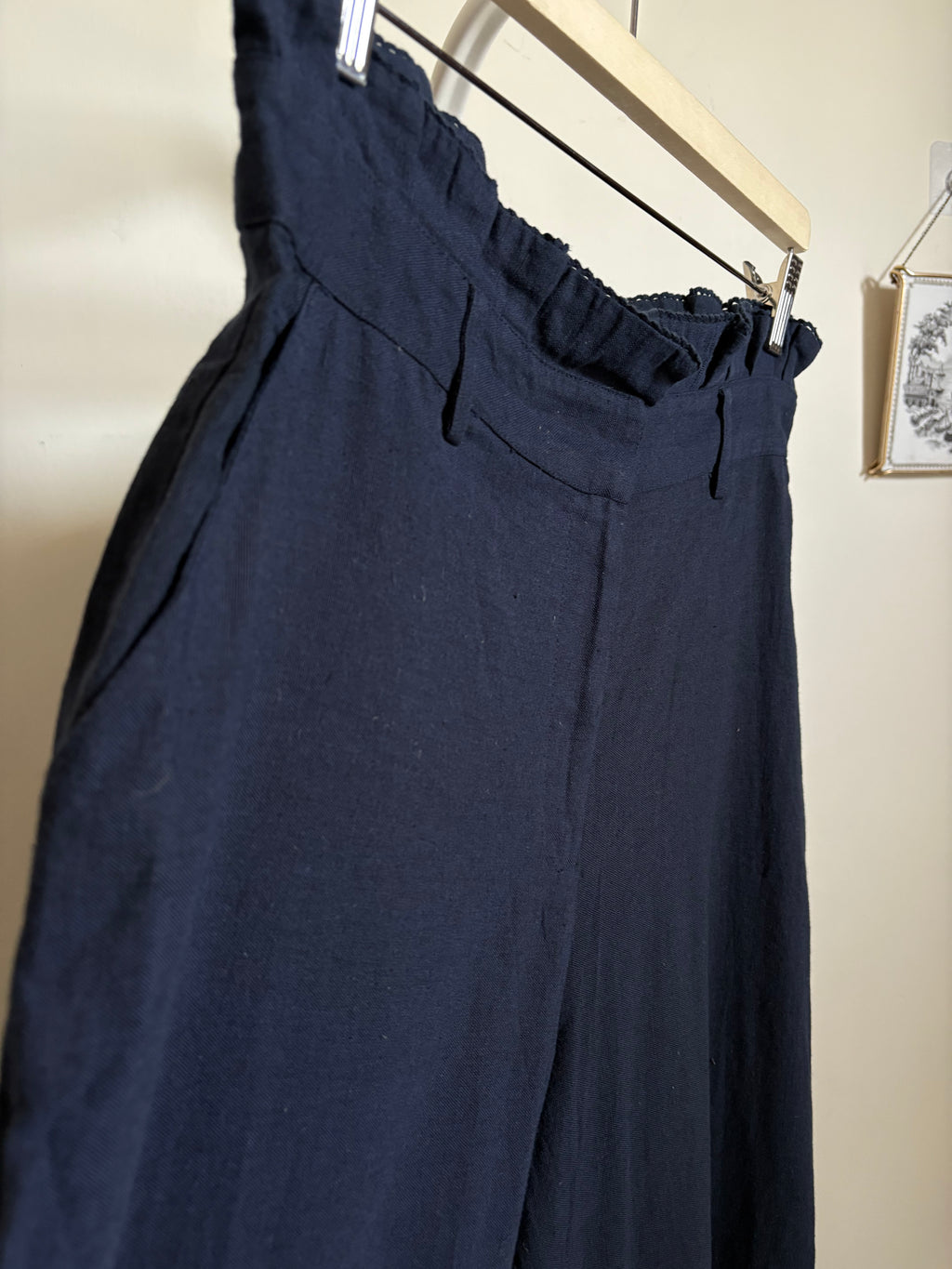 Uterqüe Pre-owned Trousers - dark blue M