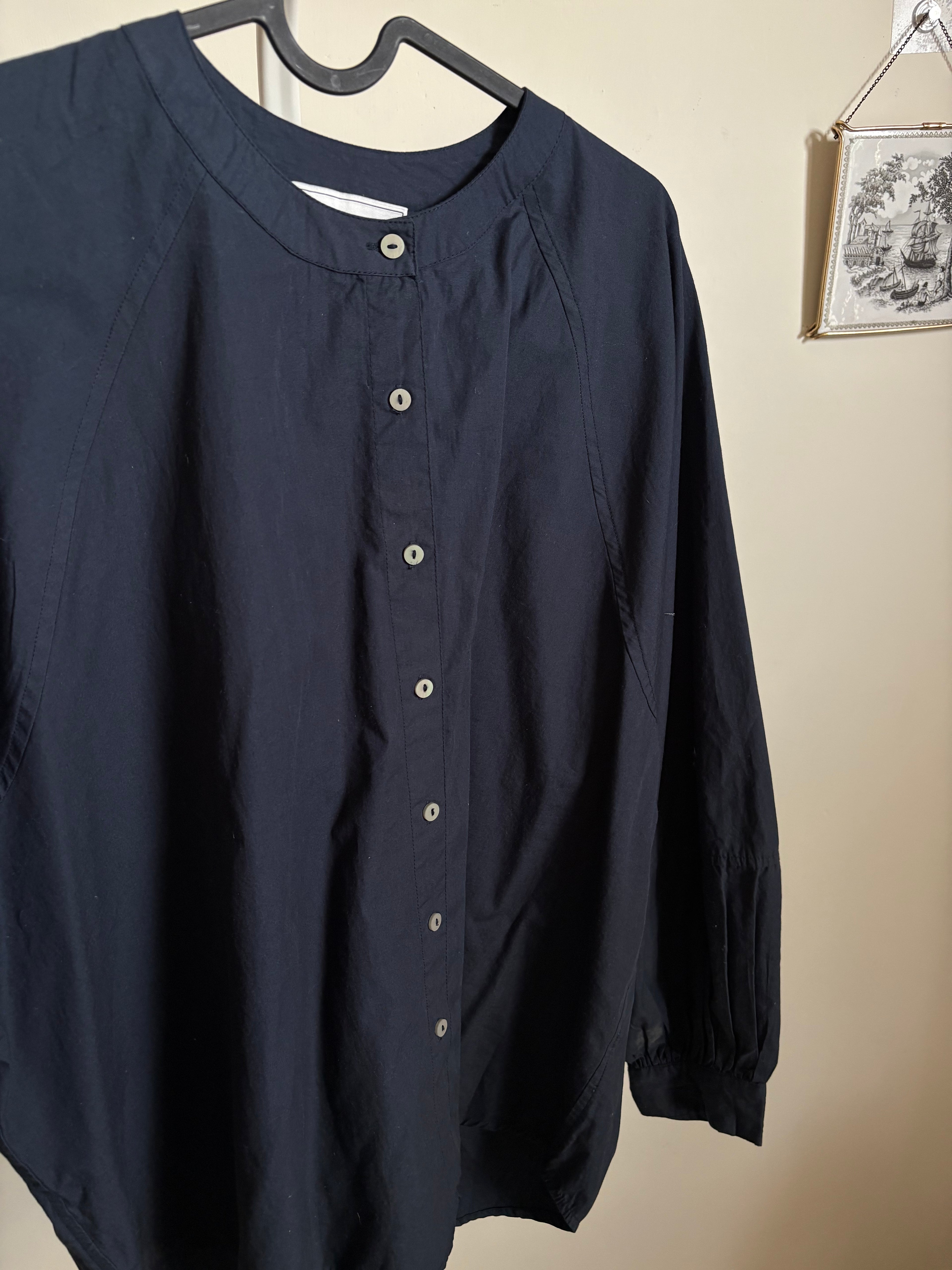 Neo Noir Solane C Poplin Shirt M