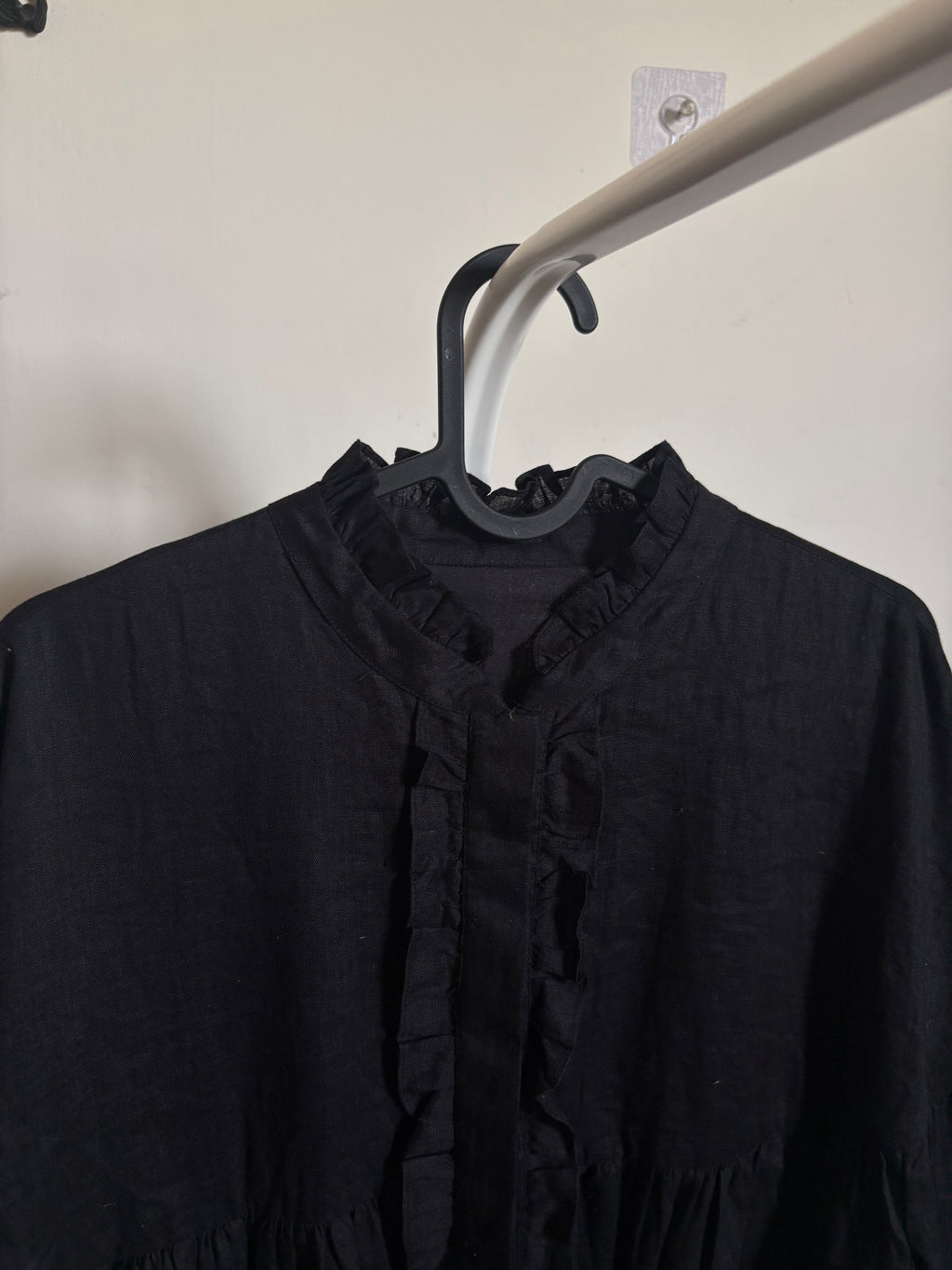 POSSE FAYE SWING LINEN DRESS XS