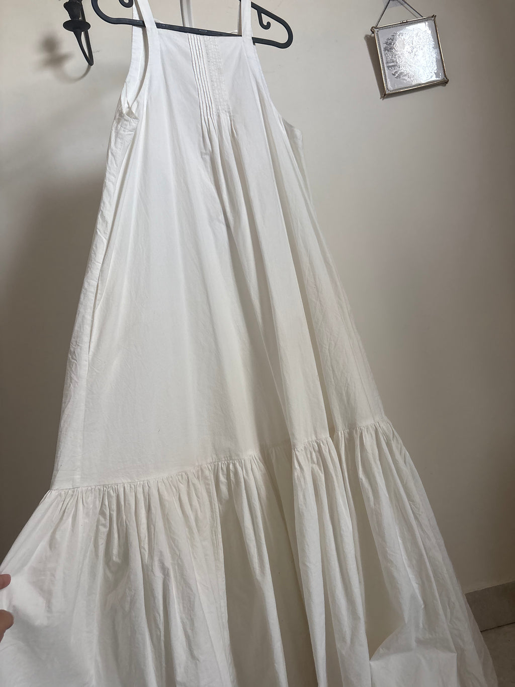 SUNDRY COTTON HALTER DRESS XS/S
