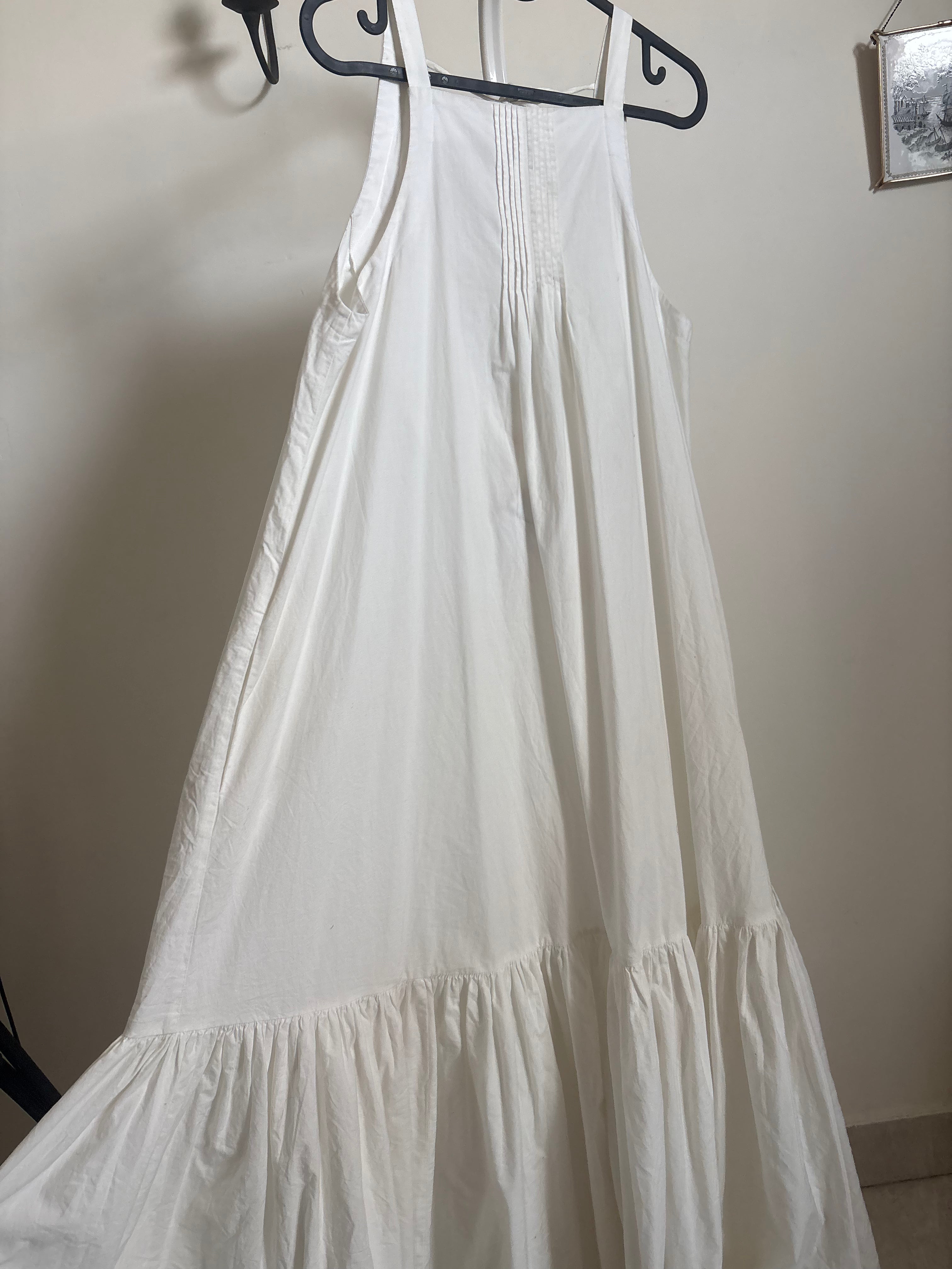 SUNDRY COTTON HALTER DRESS XS/S