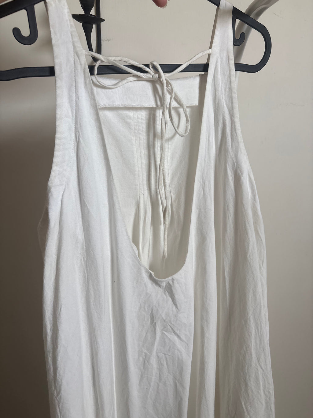 SUNDRY COTTON HALTER DRESS XS/S
