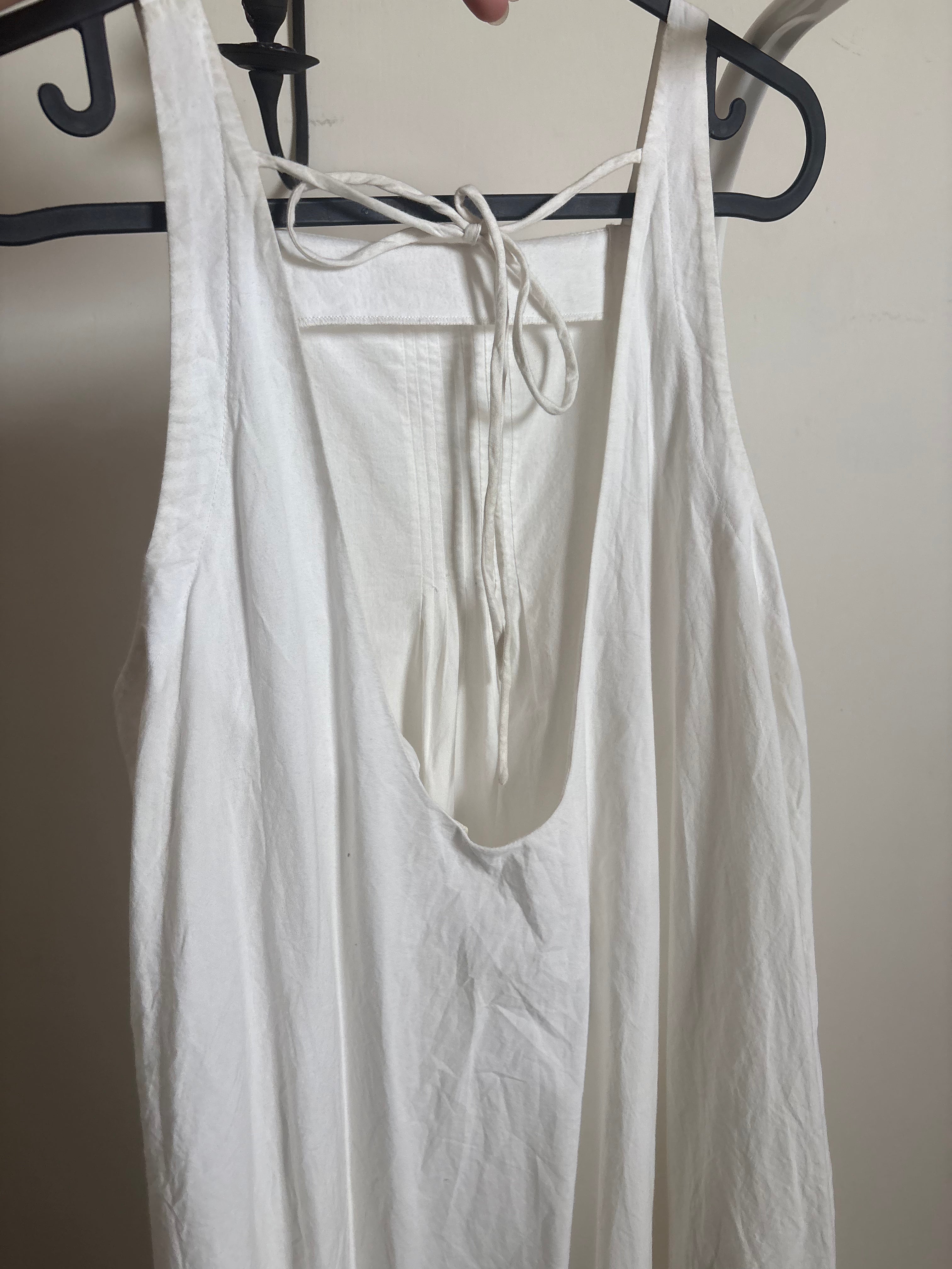 SUNDRY COTTON HALTER DRESS XS/S