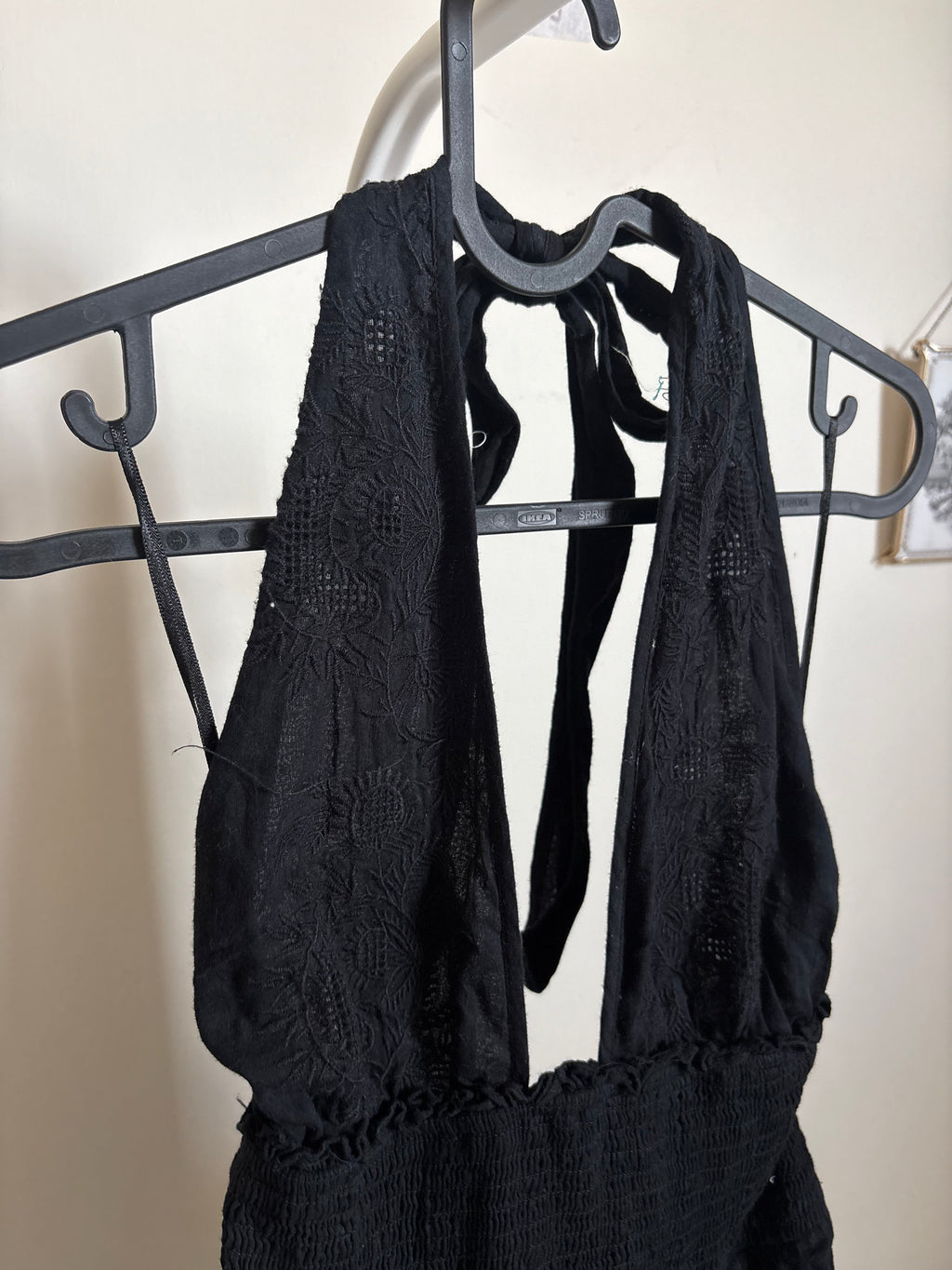 LoveShackFancy Deanna Heritage Halter Mini Dress XXS/XS