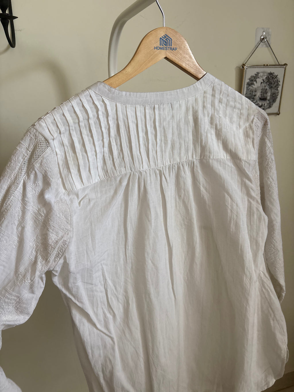 SOFT SURROUNDINGS EMBROIDERED BLOUSE M