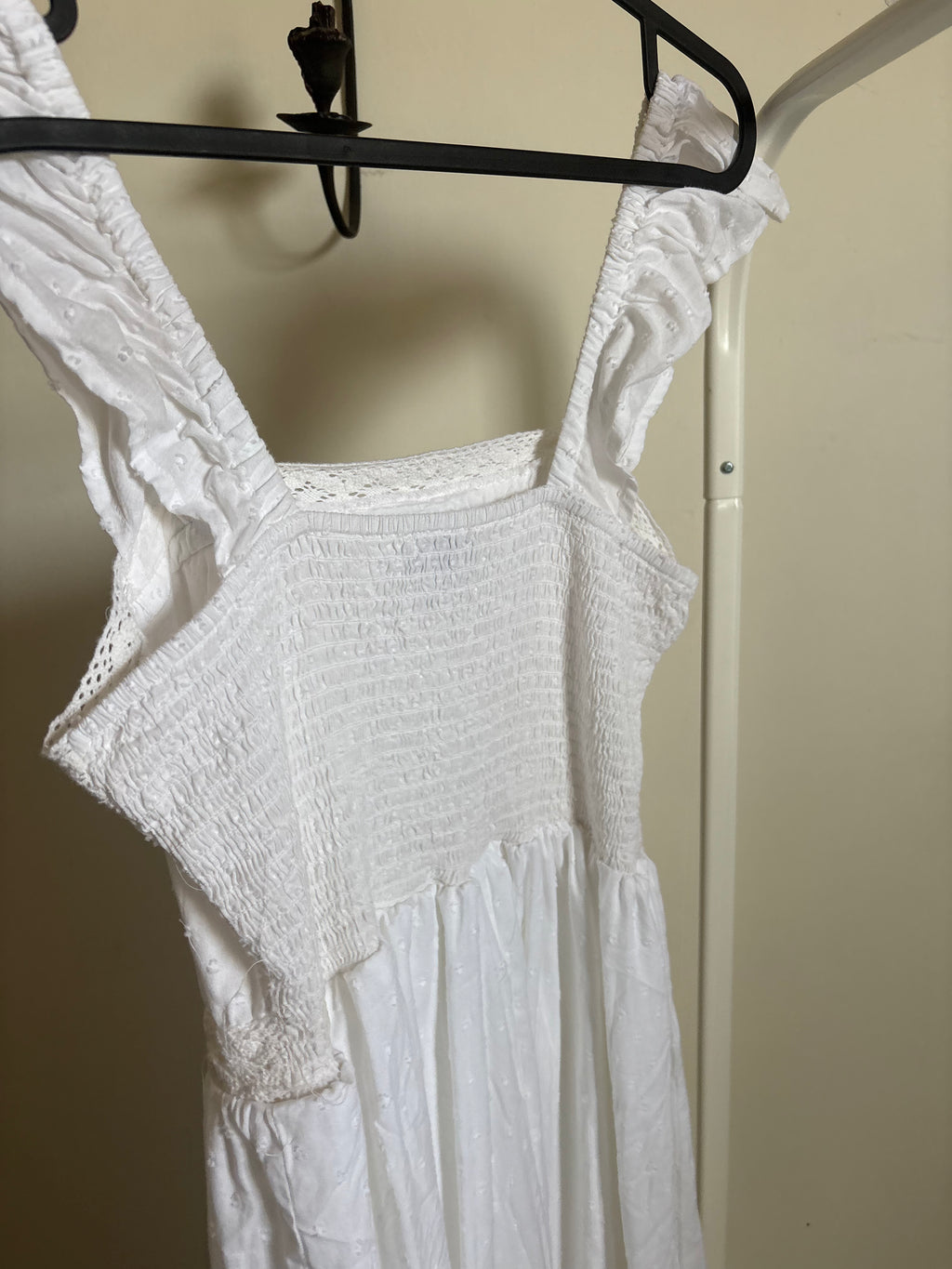 AND NOW THIS EMBROIDERED DRESS S