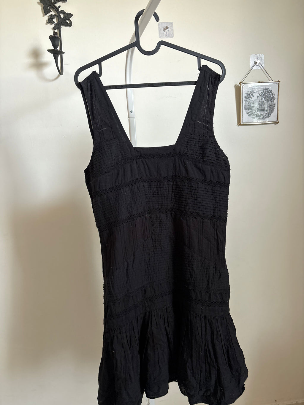 JOIE Ruva Cotton Tiered Dress S