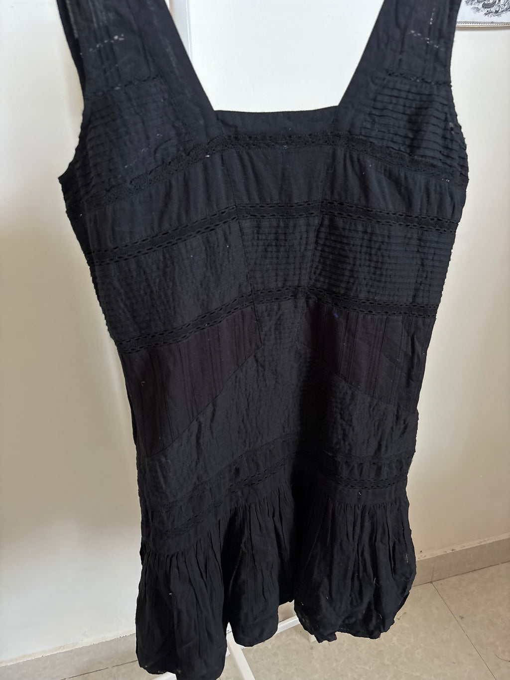 JOIE Ruva Cotton Tiered Dress S