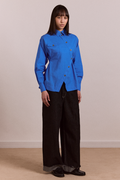 Damson Madder Lux Asymmetric Buttondown Shirt