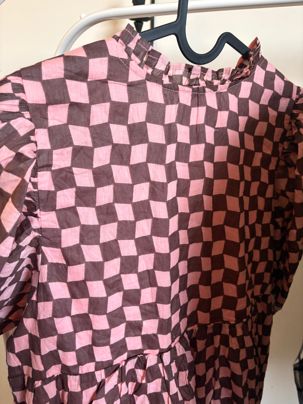 BONTE CHECK DRESS UK 10