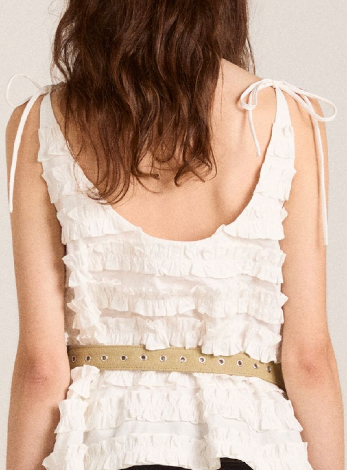 DAMSON MADDER Leili Ruffle Cami