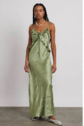 Damson Madder Oceanus Embroidered Maxi Dress UK10