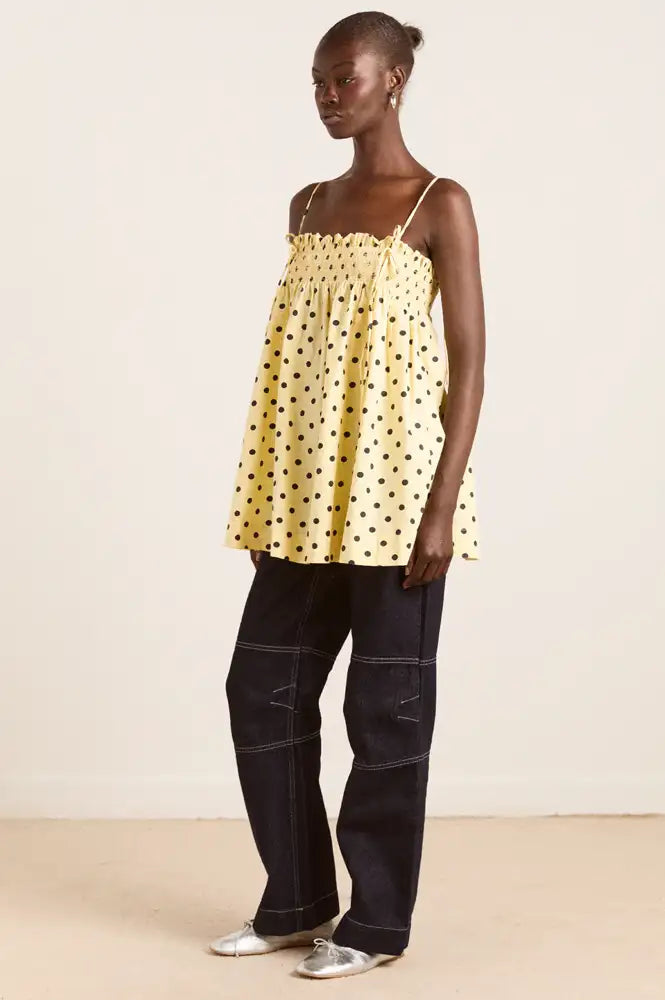 damson madder Lilo Mini Dress- Butter Spot UK 10
