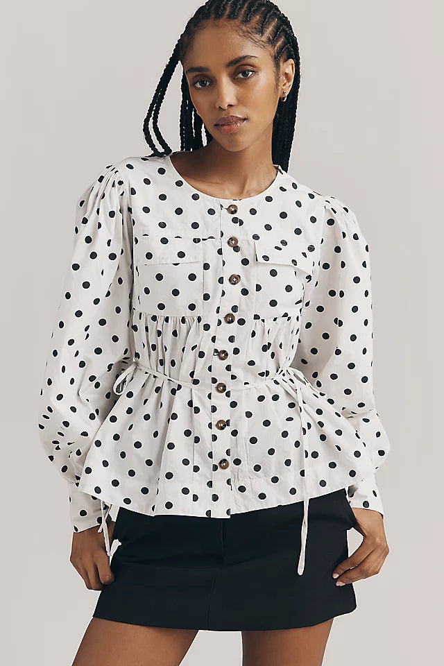 Damson Madder Charlize Blouse UK 8
