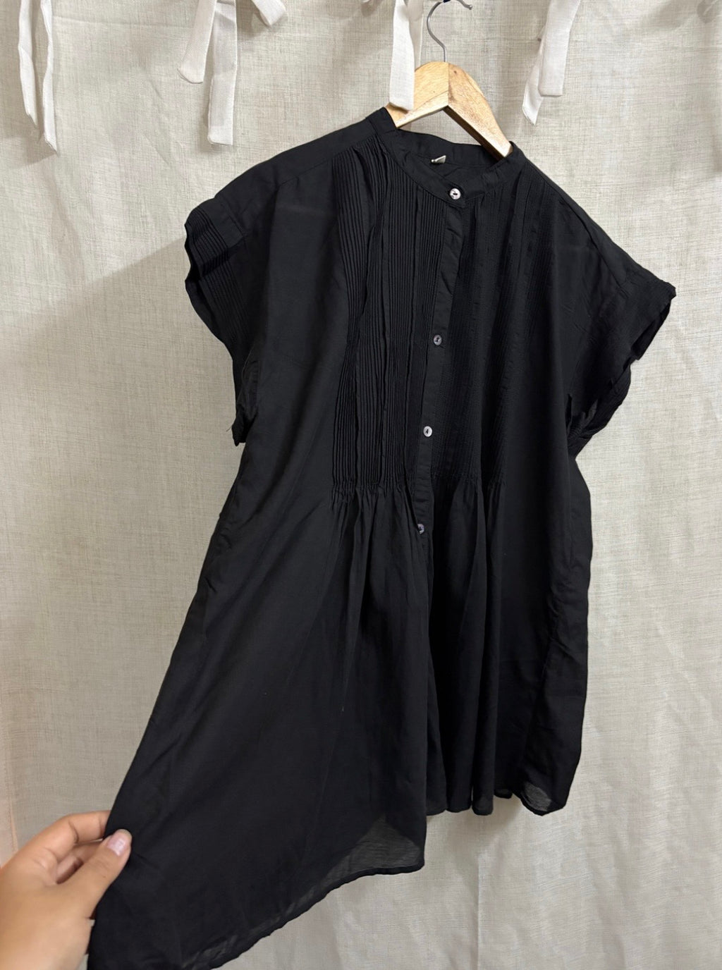 GLR Japan micropleats top