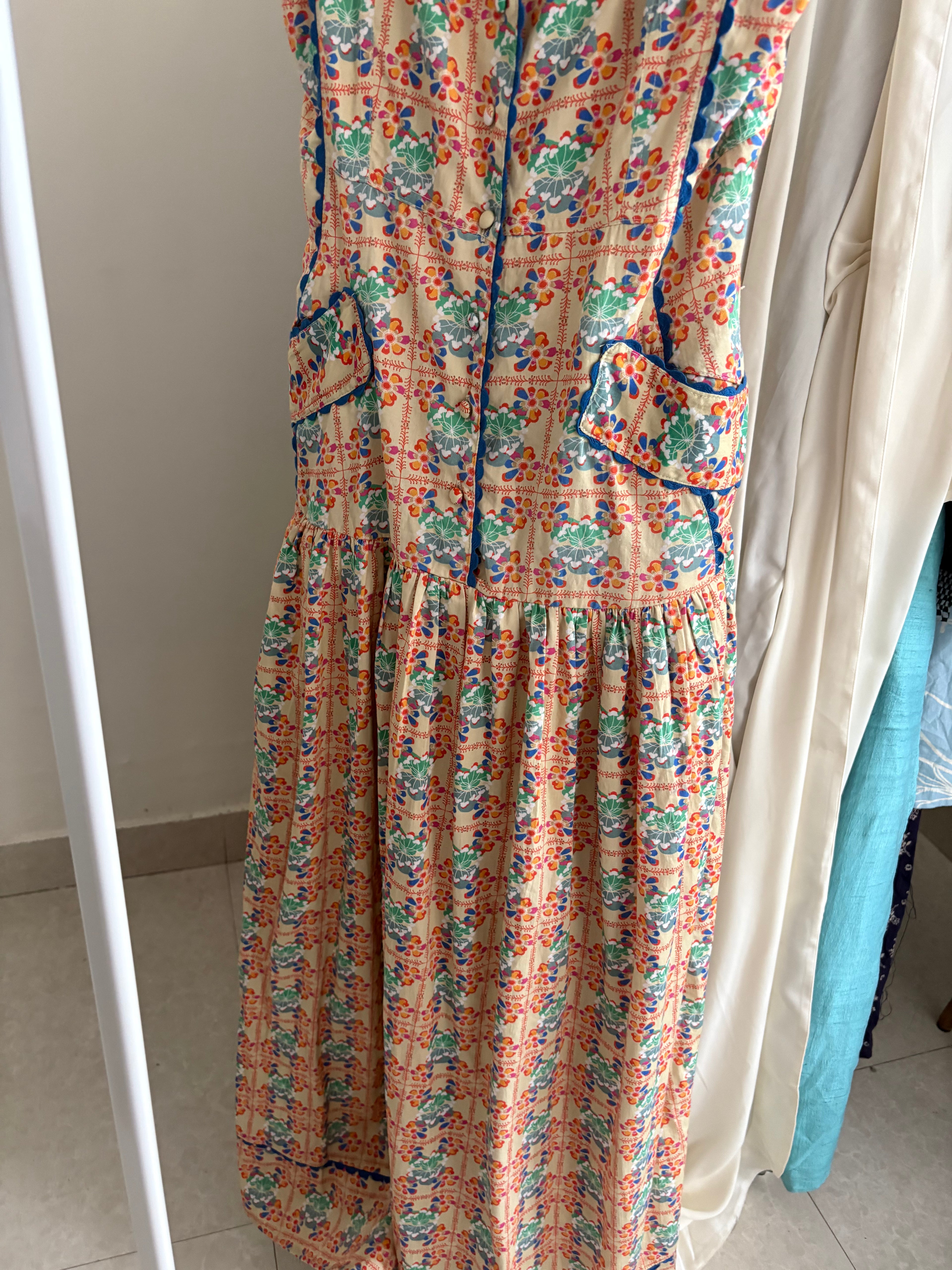 NALA DESIGNS PRINTED DRESS S