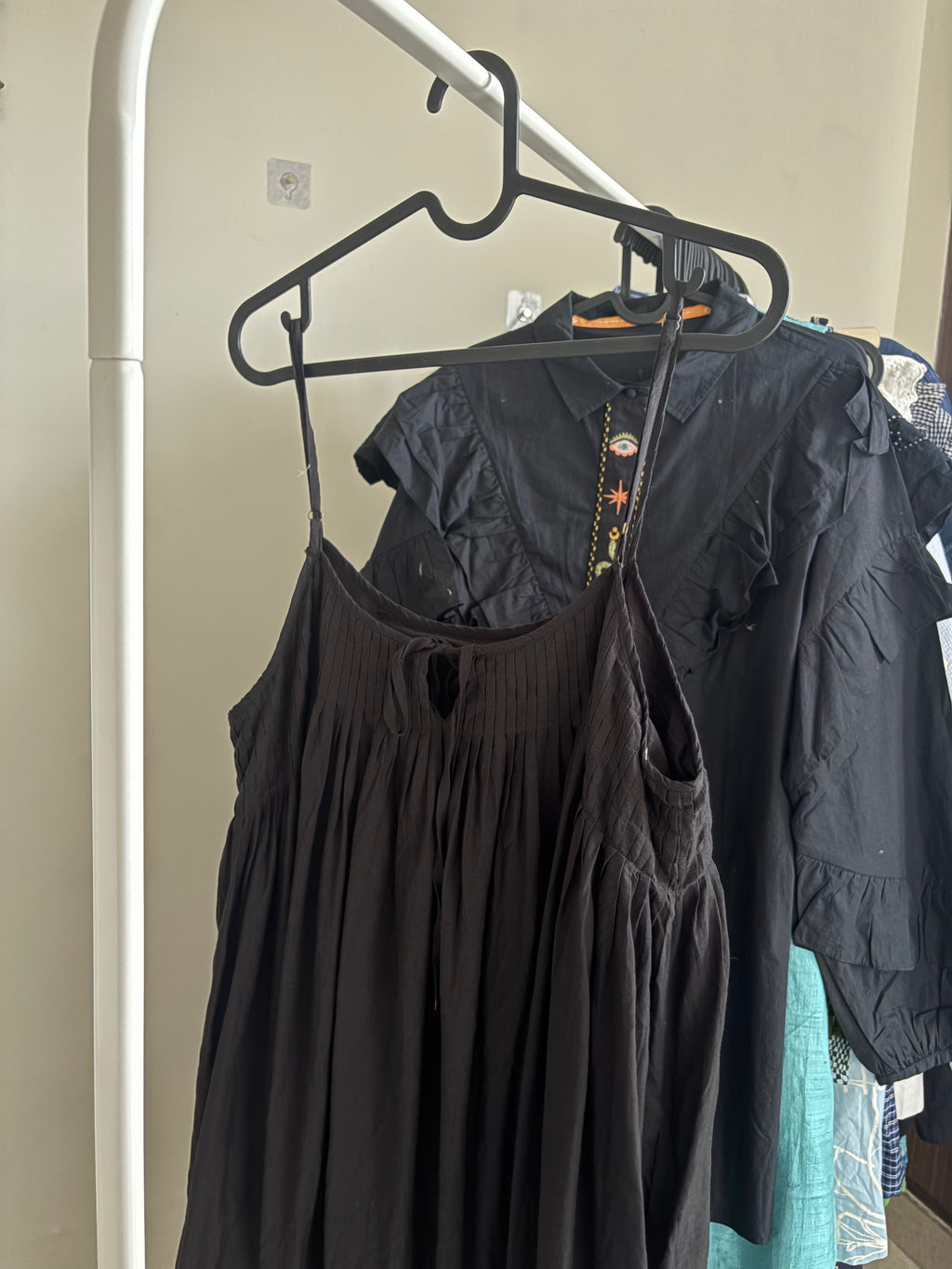 studio CLIP JAPAN COTTON PLEATED DRESS FREE SIZED