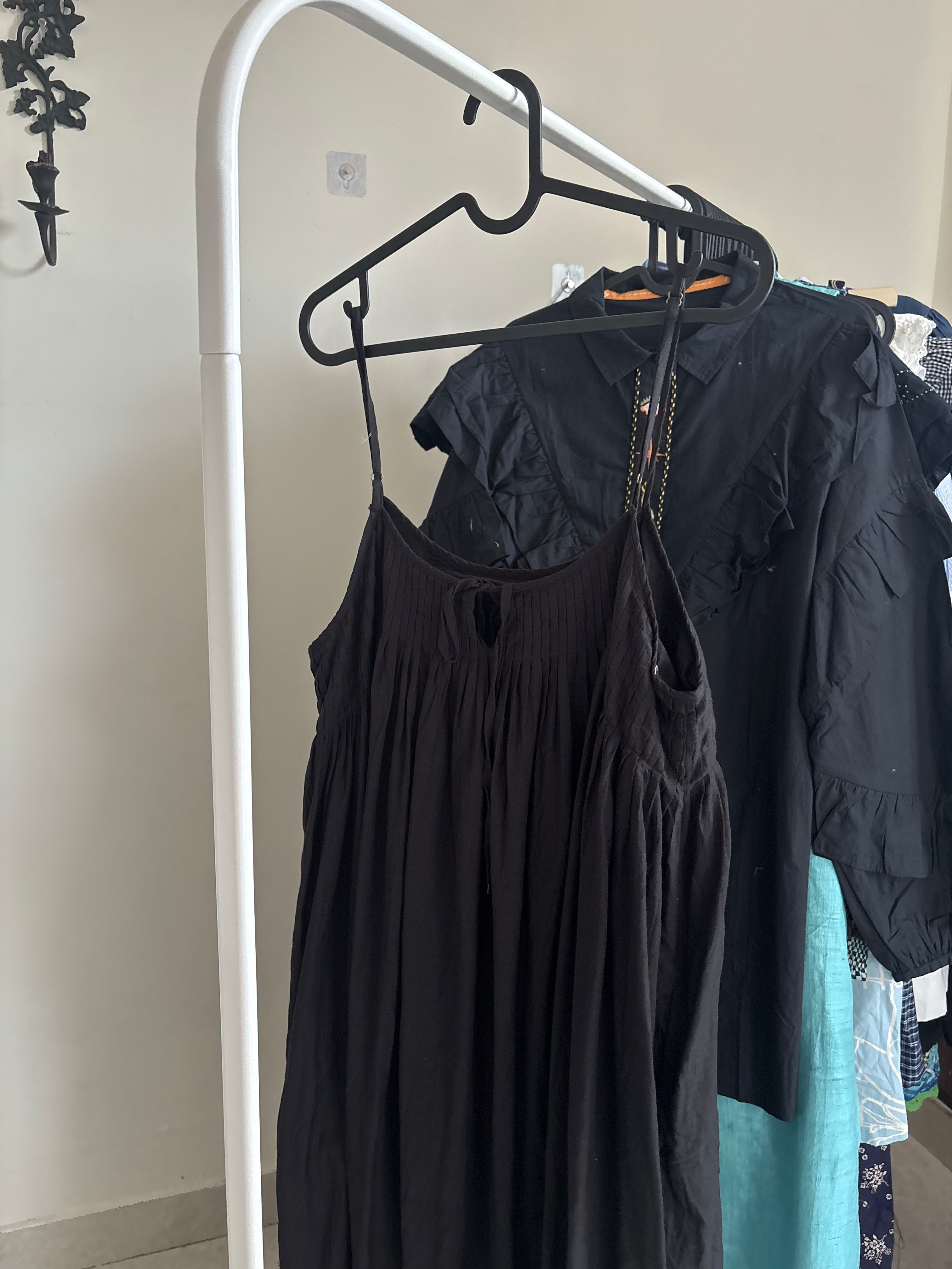 studio CLIP JAPAN COTTON PLEATED DRESS FREE SIZED