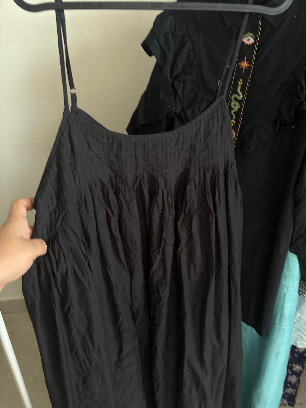 studio CLIP JAPAN COTTON PLEATED DRESS FREE SIZED