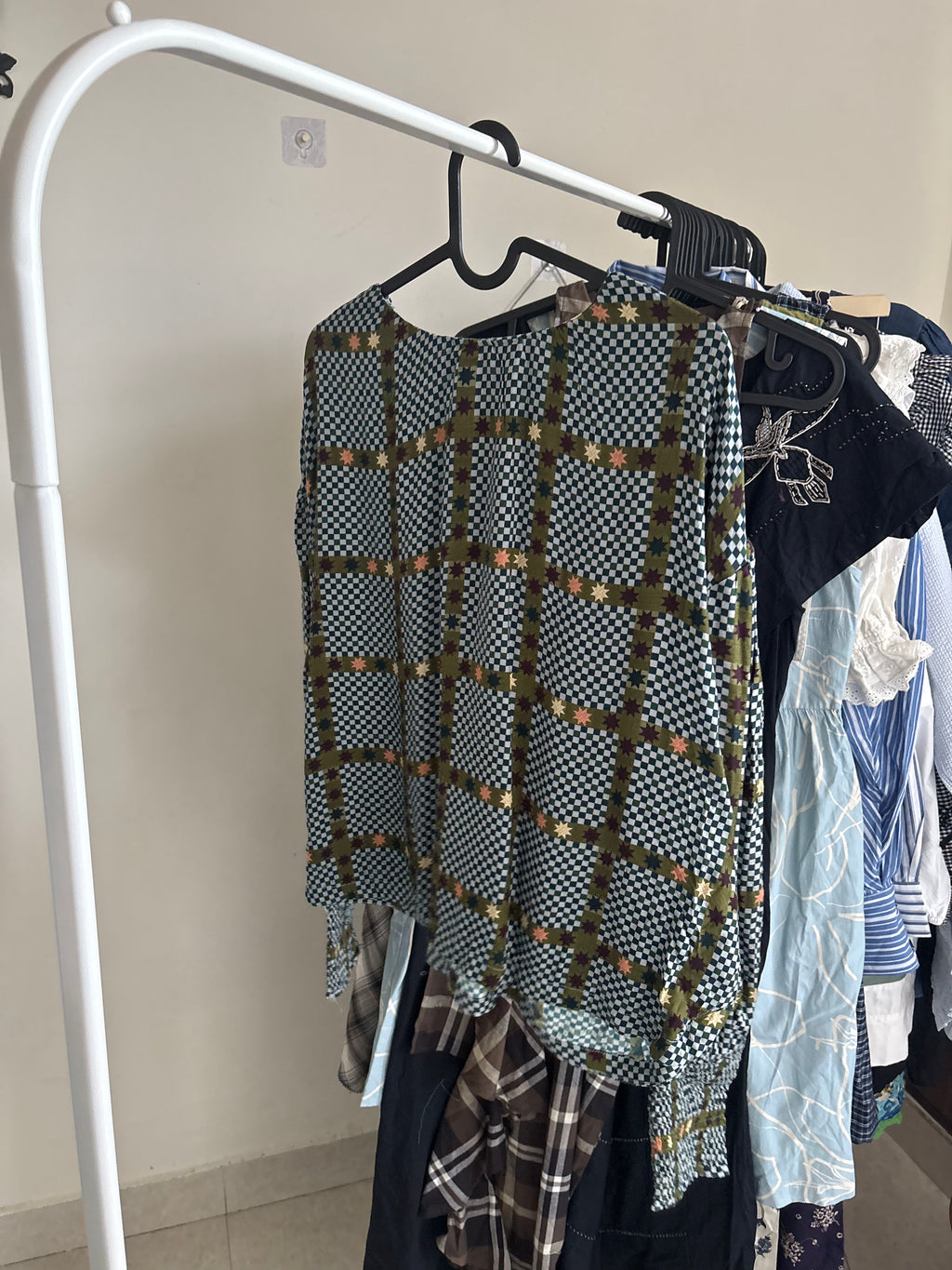 STAR CHECK TOP FREE SIZE
