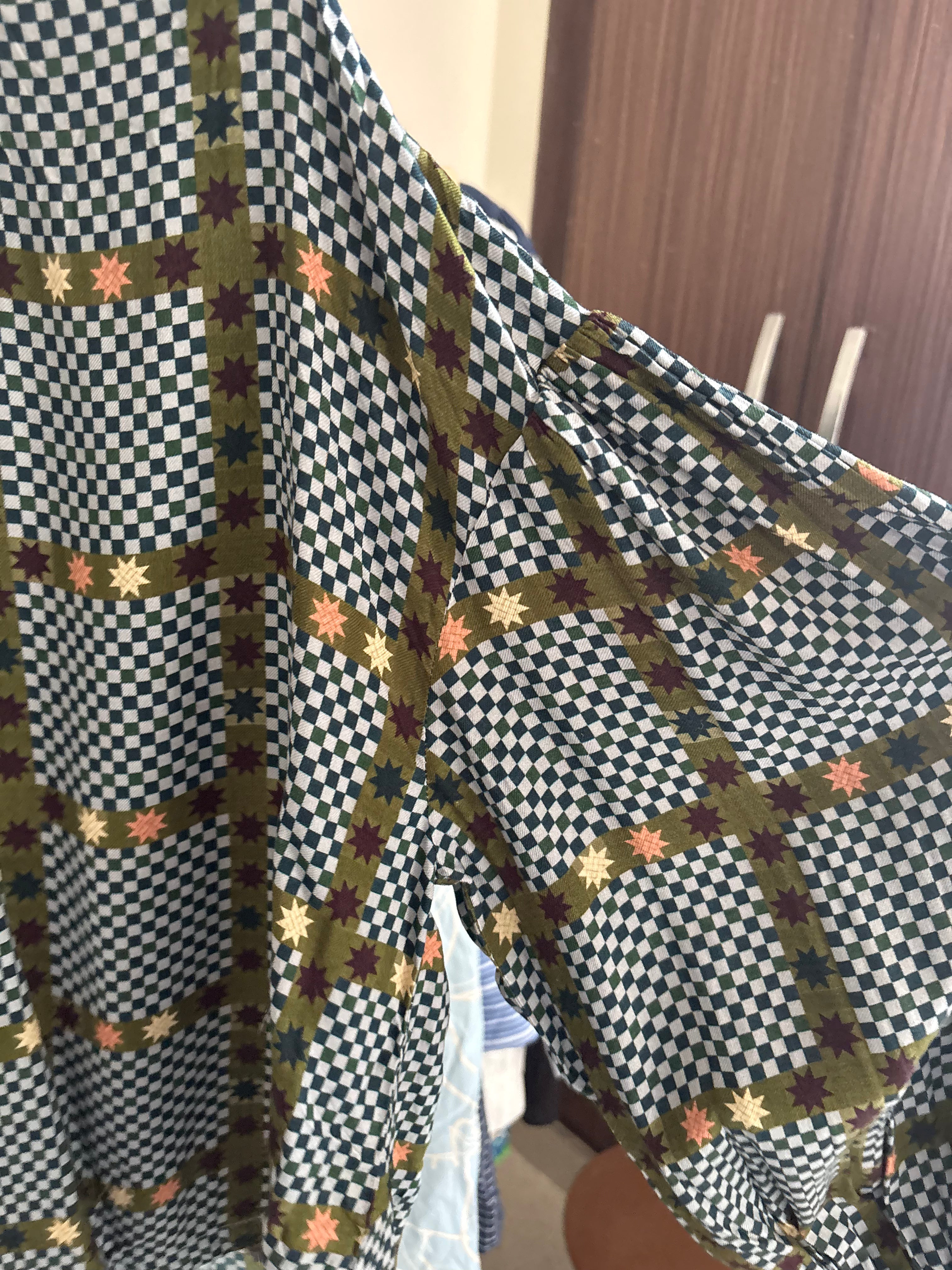 STAR CHECK TOP FREE SIZE