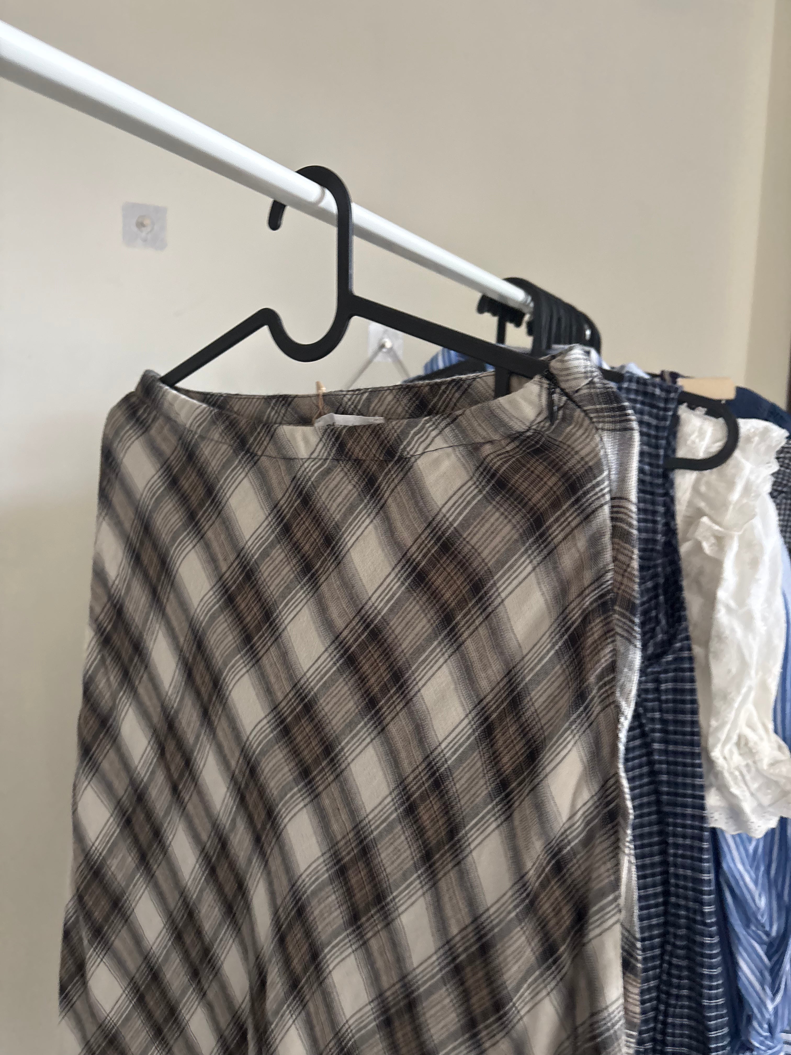 BROWNIE MEXICO PLAID SKIRT XS-S