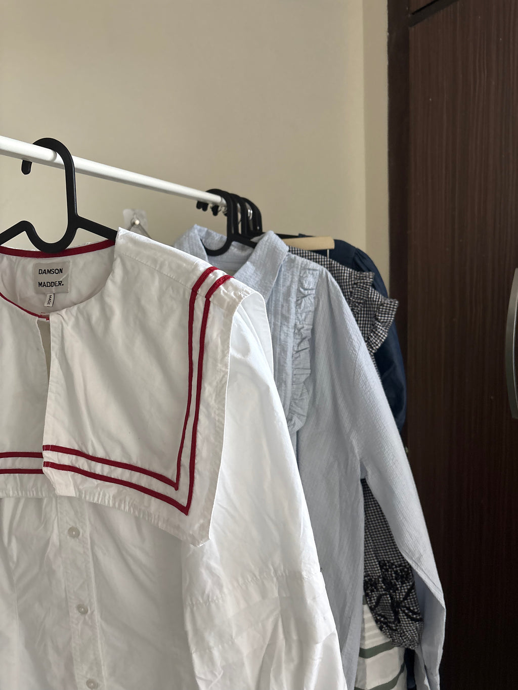 Damson Madder Elise Sailor Blouse UK 10