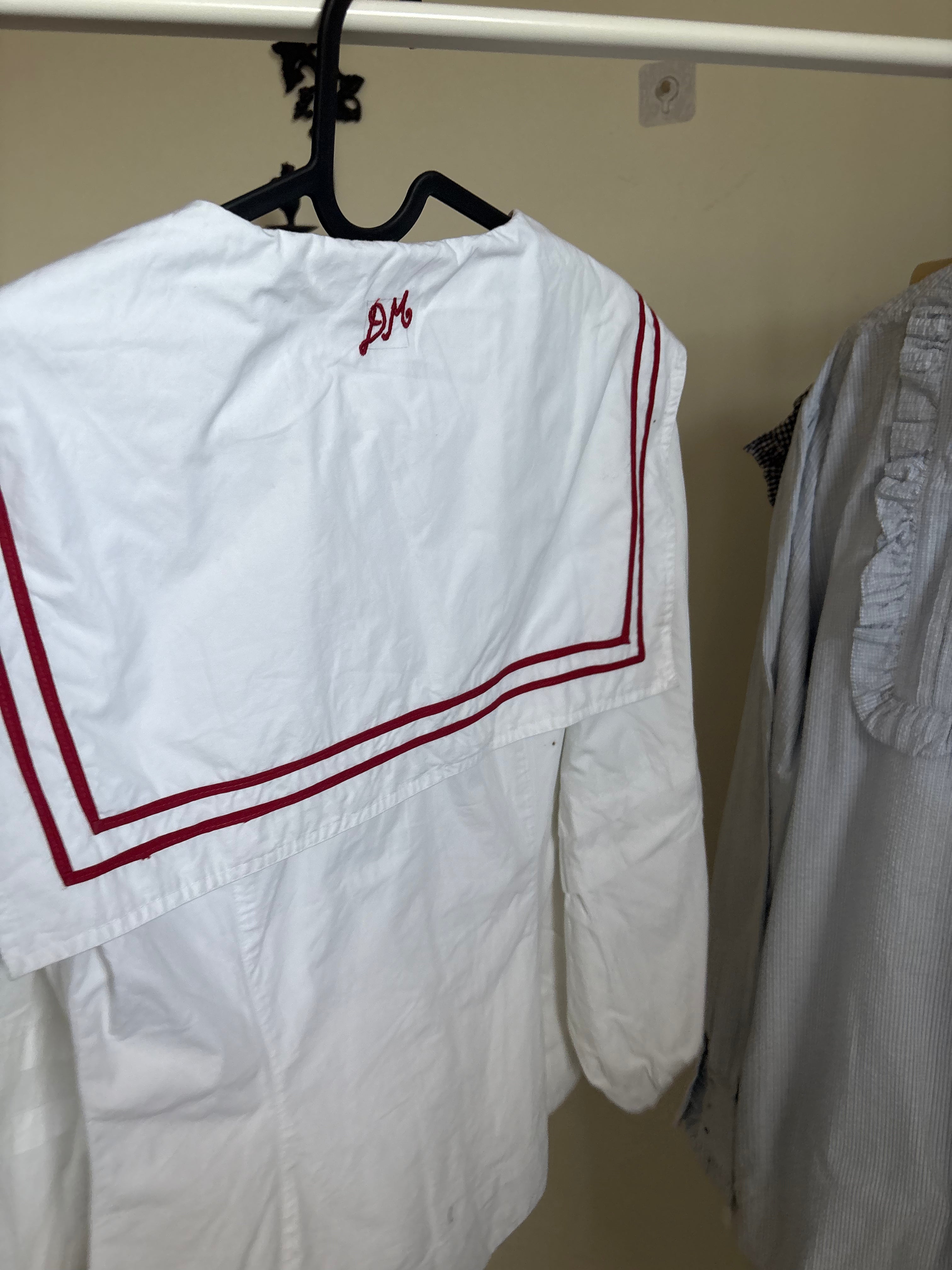 Damson Madder Elise Sailor Blouse UK 10