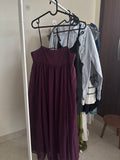 COTTON EMBROIDERED DOTS DRESS