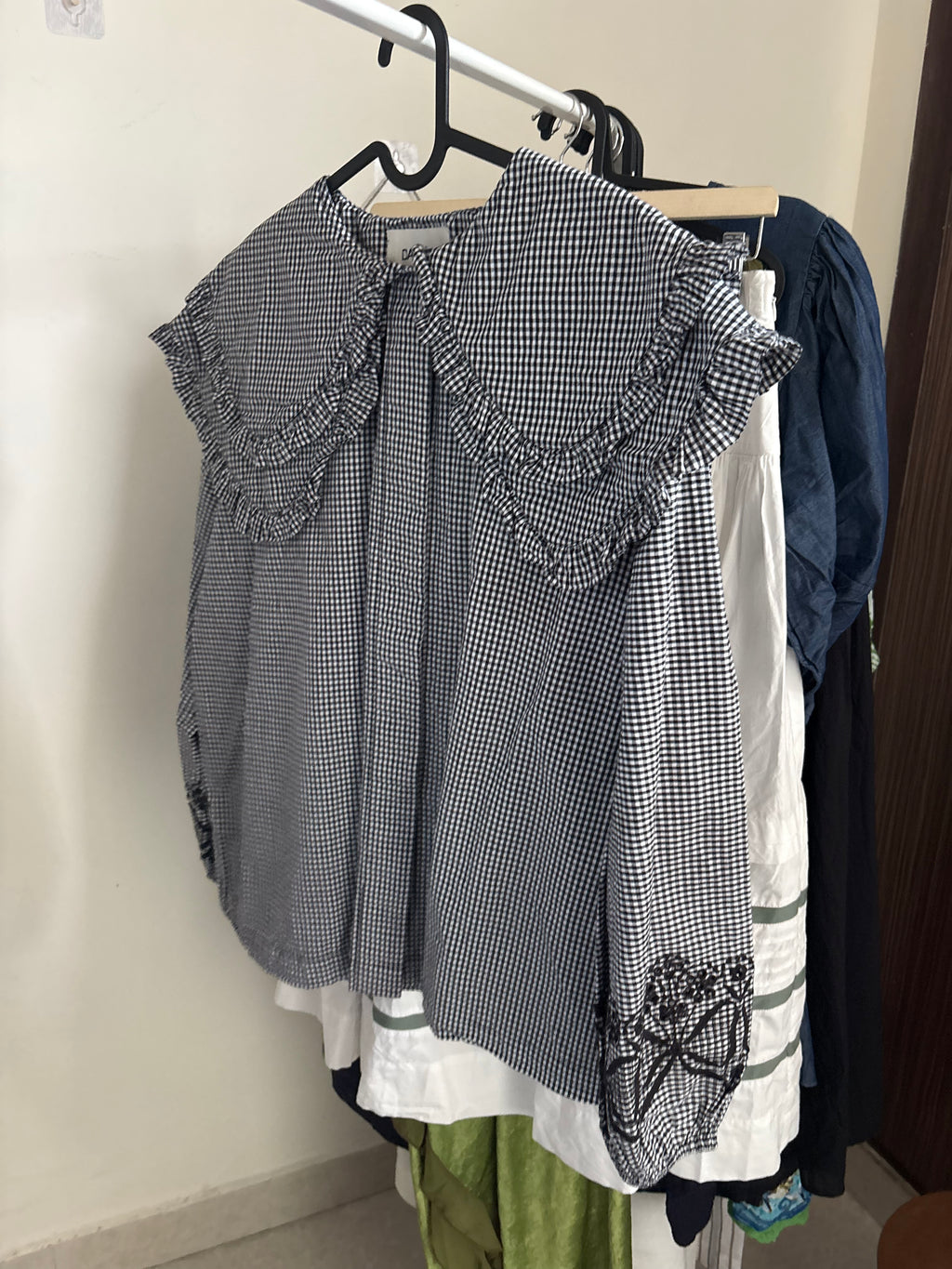 Damson Madder Lois Collar Blouse UK 10