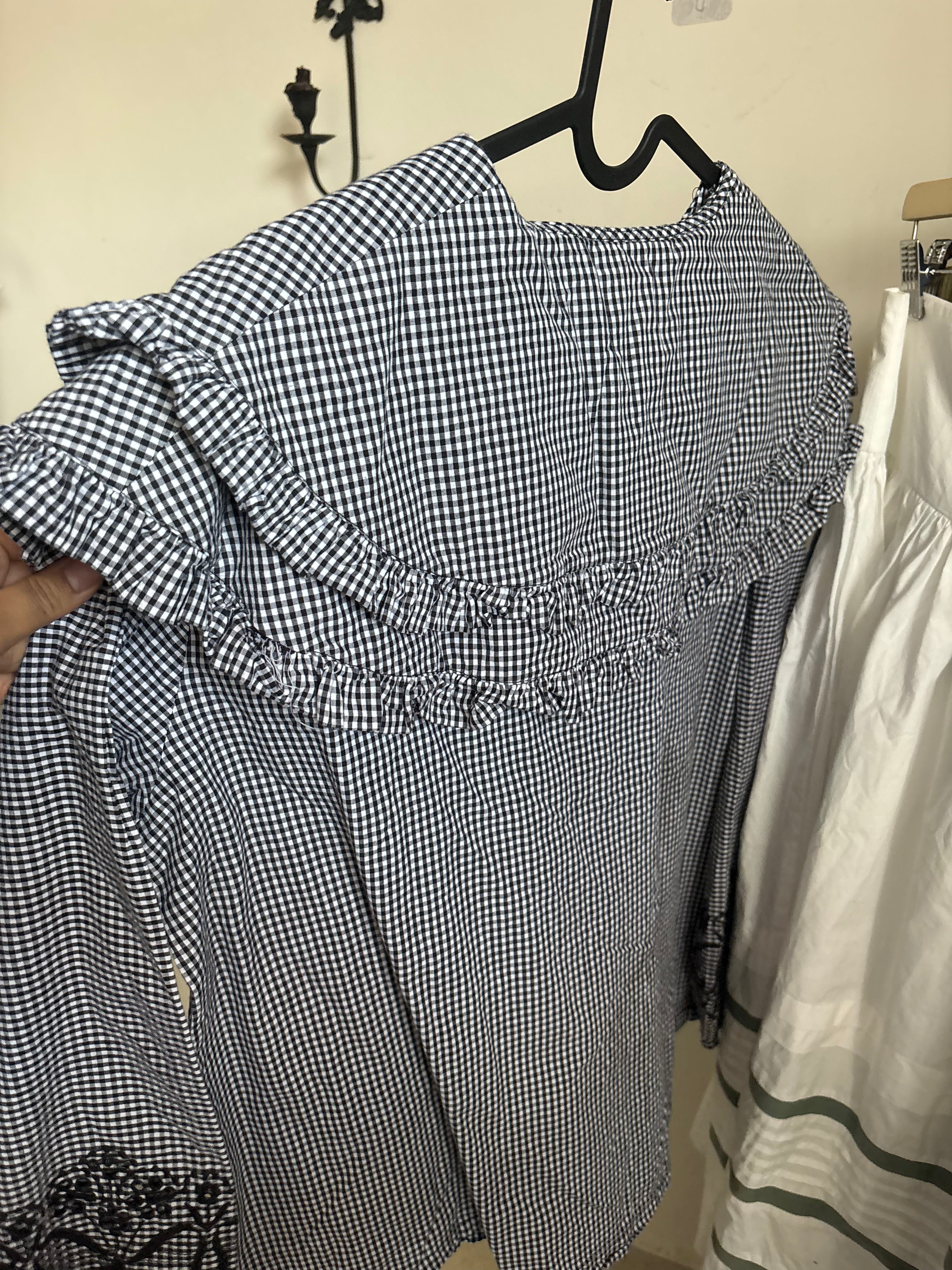 Damson Madder Lois Collar Blouse UK 10