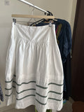 DAMSON SAMPLE ASYMMETRICAL SKIRT UK 10