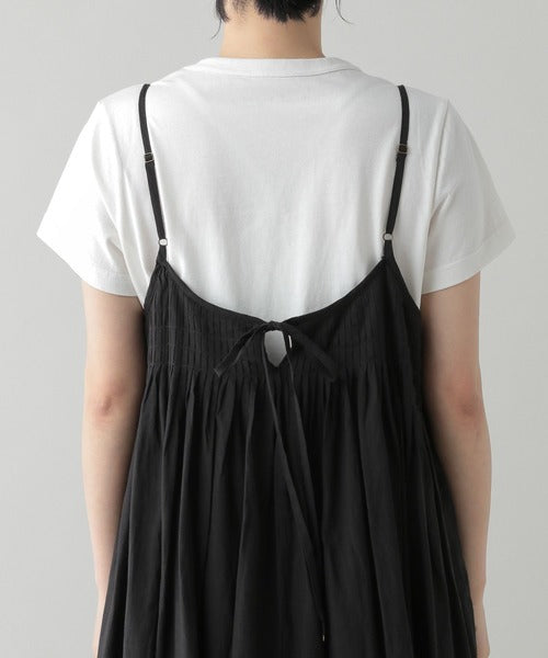studio CLIP JAPAN COTTON PLEATED DRESS FREE SIZED