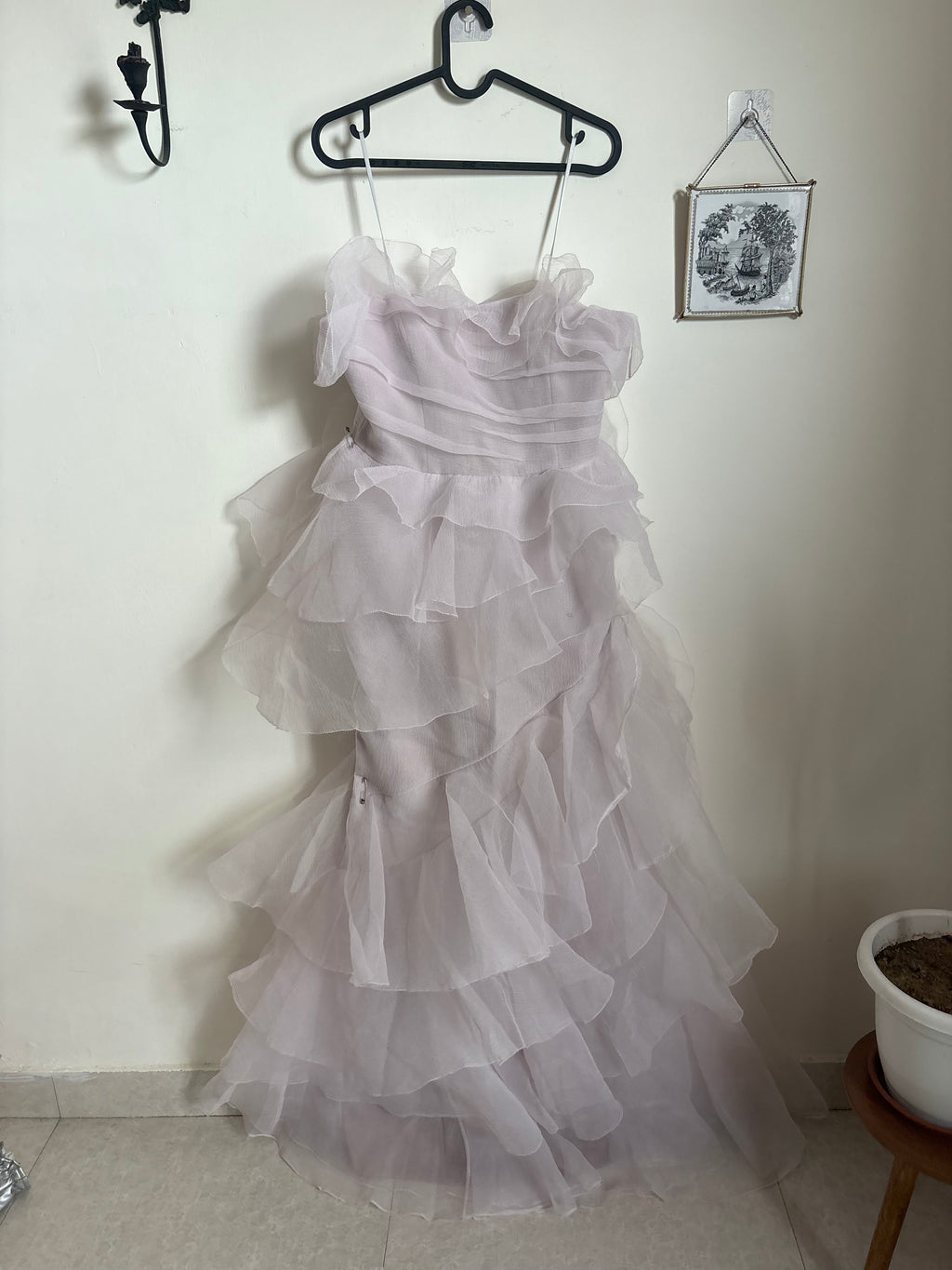 MARCHESA LILAC GOWN S {US6}