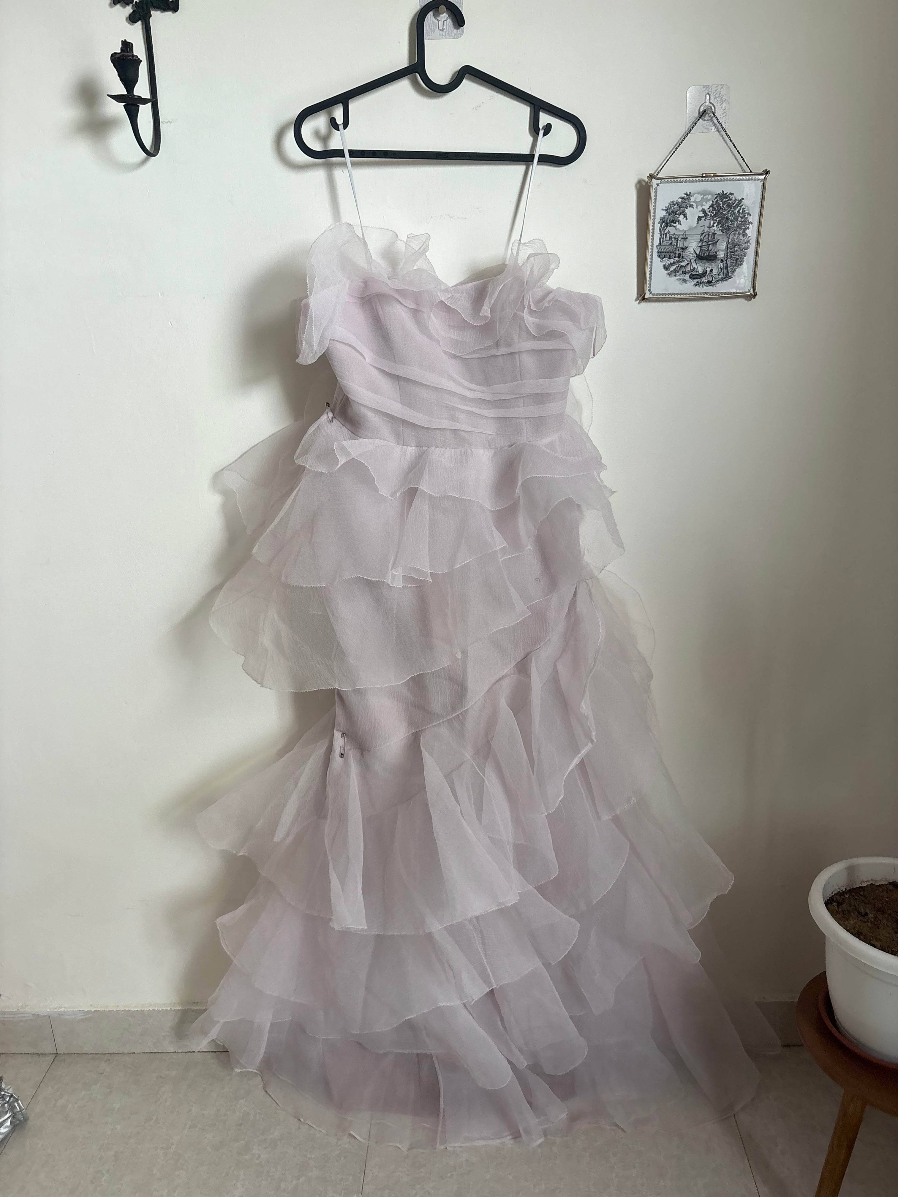 MARCHESA LILAC GOWN S {US6}