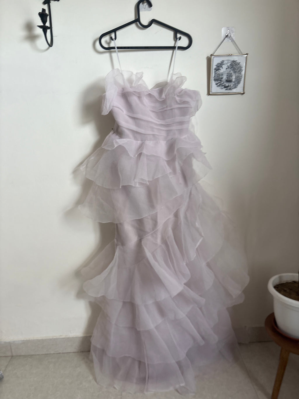 MARCHESA LILAC GOWN S {US6}