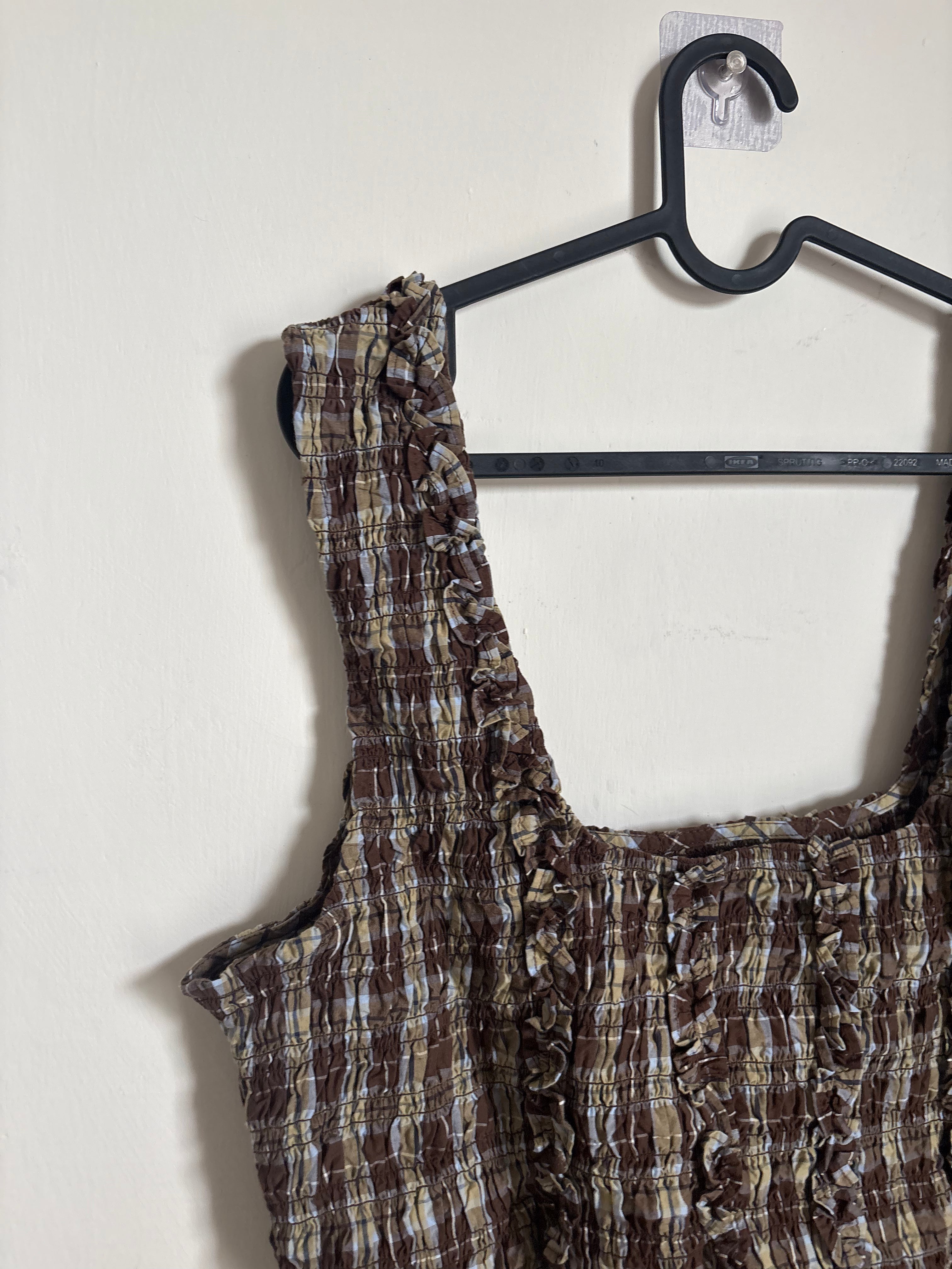DAMSON MADDER Raphi Cami - Cocoa Check UK 20