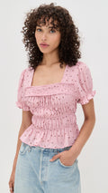 FREE PEOPLE FLOWER TOP