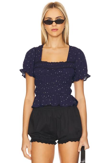 FREE PEOPLE FLOWER TOP