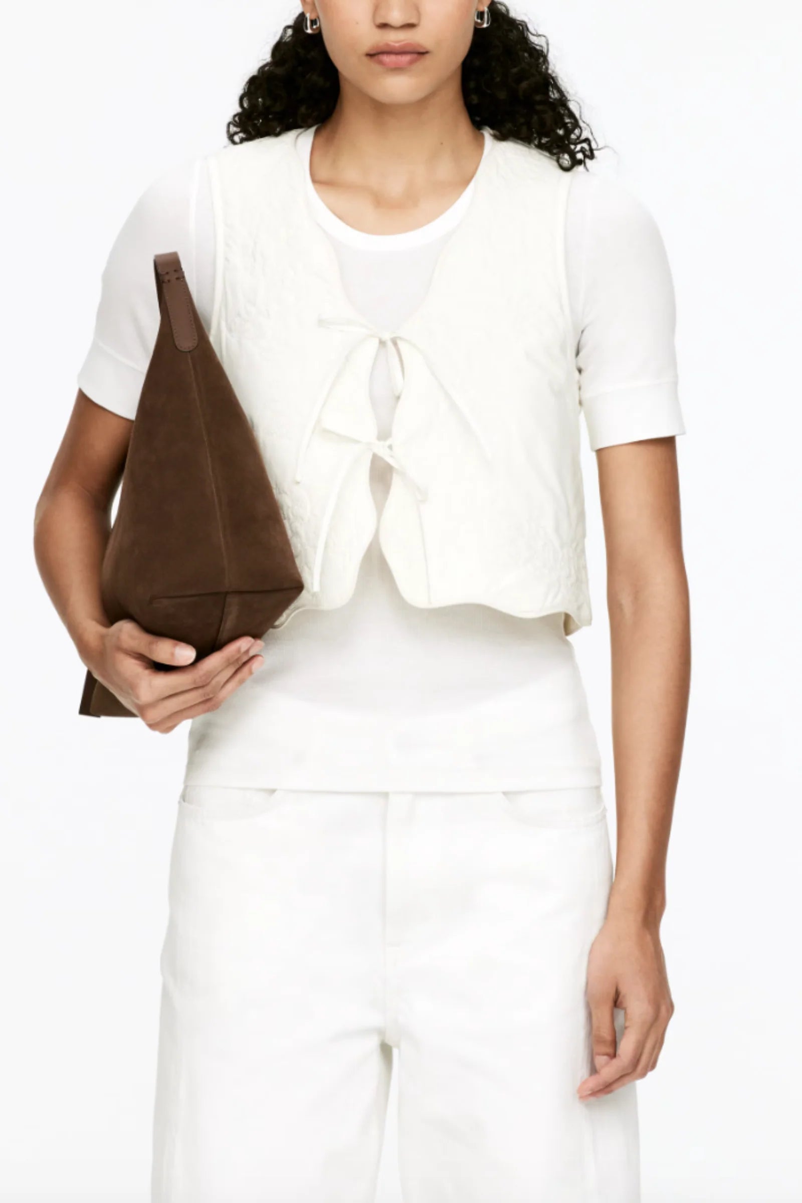 ARKET EMBROIDERED VEST L